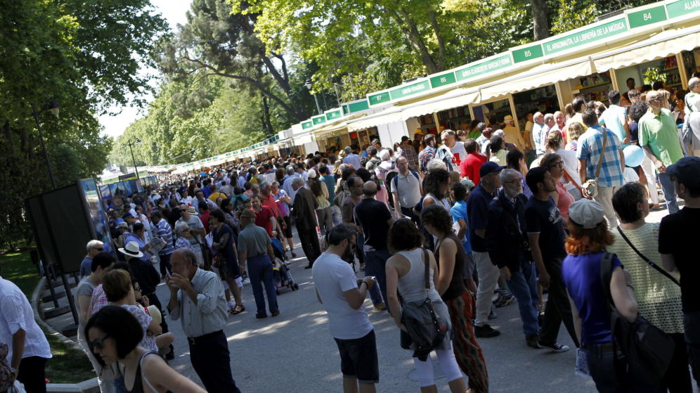 Estamos en la feria del libro de Madrid